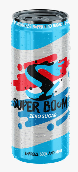 Super Energy Drink Zero Sugar, 250ML (24 Pack)